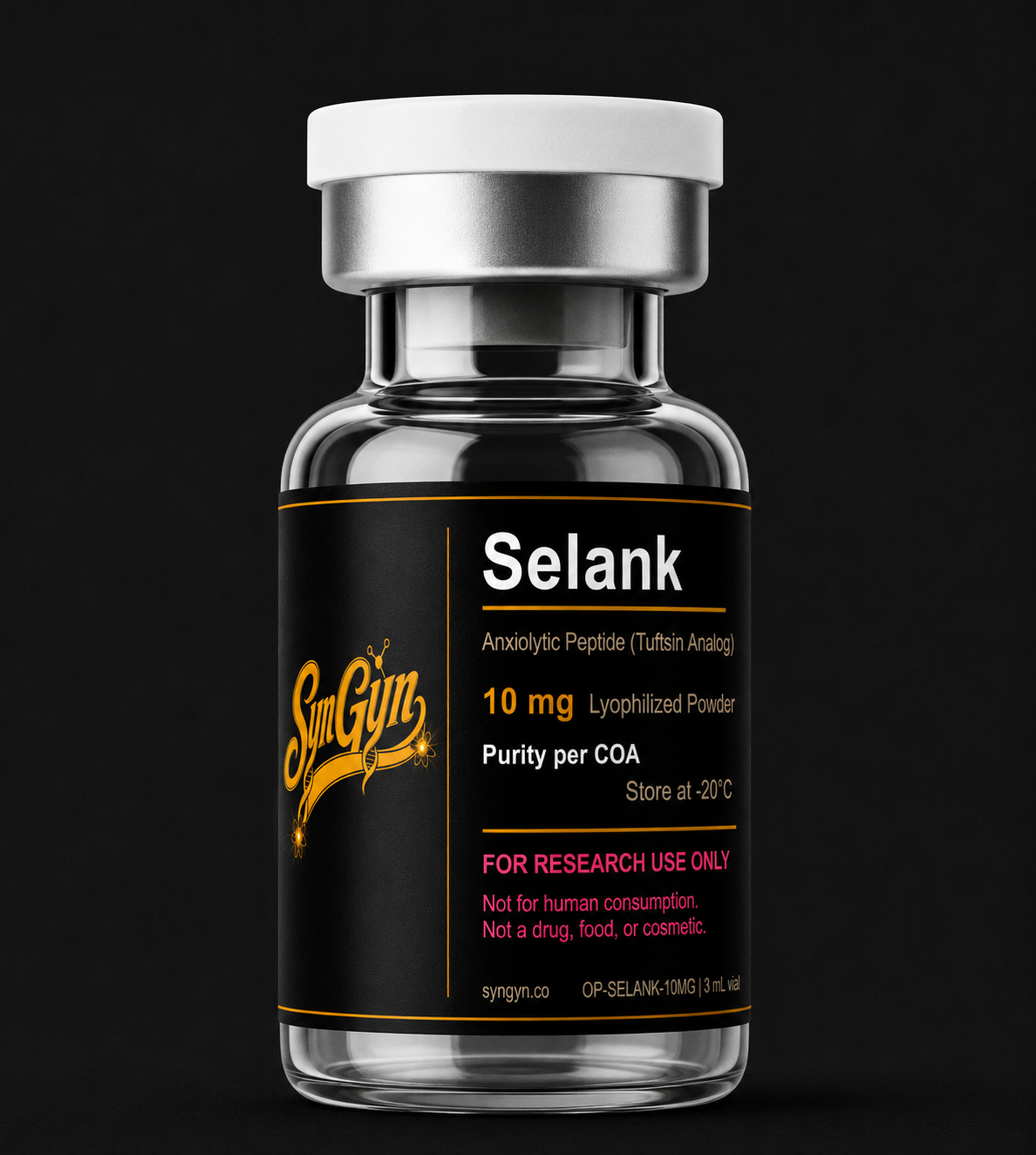 Selank — Reference Standard 10mg